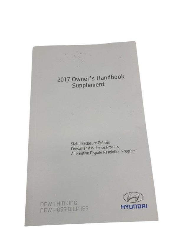 SANTA FE  2017 Owners Manual 604438