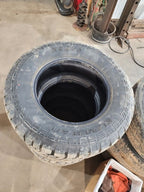 4 Used Tires 255-70-17 Klever A/T Kenda 10/32  661523