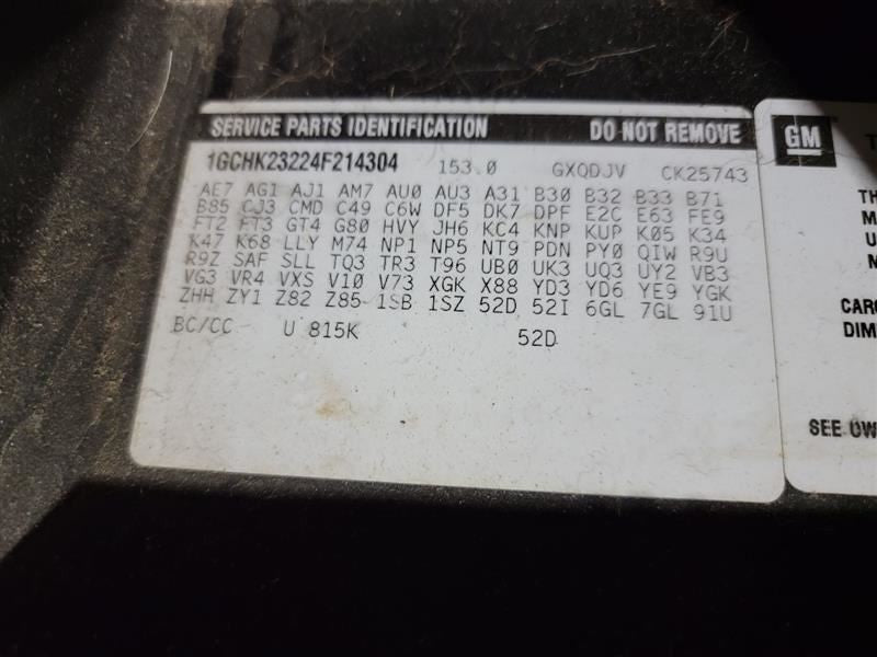 SILVRDO25 2004 Dash Bezel 545751