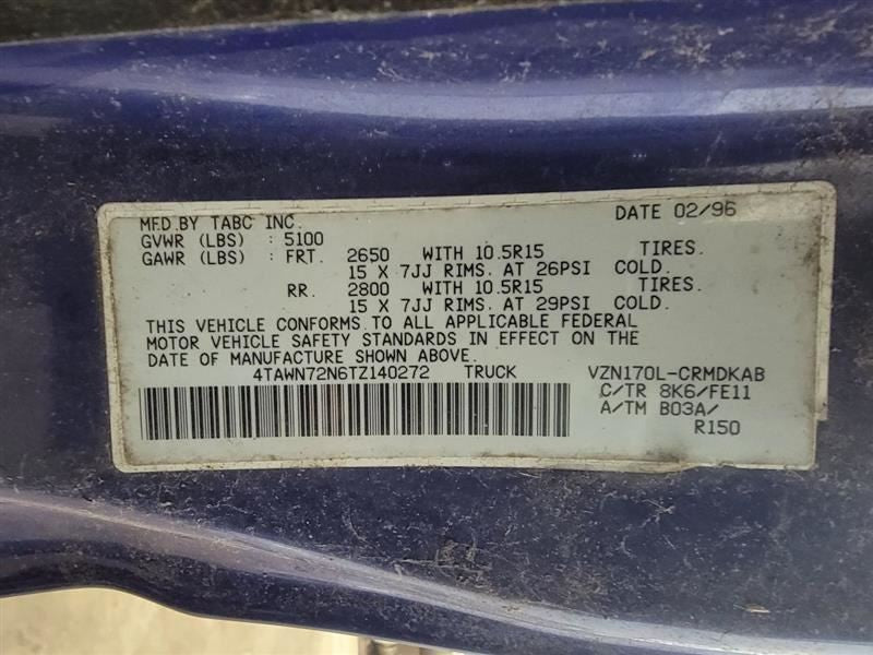 Blower Motor Fits 95-04 TACOMA 281481