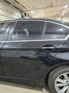 Driver Rear Side Door Electric Green Tint Fits 11-16 BMW 528i 615158