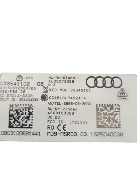 Chassis ECM Theft-locking Keyless Entry Fits 10-15 AUDI Q7 591332