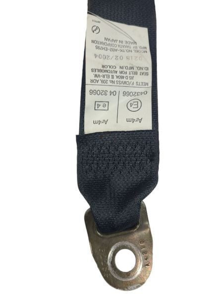RX8       2004 Seat Belt Rear 595164