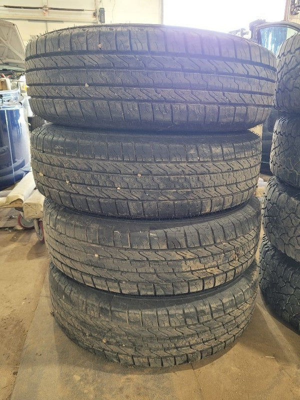 4 Used Tires  Corsa 245-75-16  8/32 Tread 663381