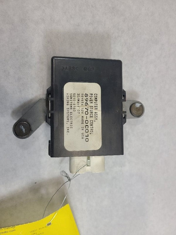 Chassis ECM Supply Power Source Control Fits 08-14 SEQUOIA 608962