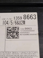 Audio Equipment Radio Receiver Radio Opt IO5 ID 13598663 Fits 15 TAHOE