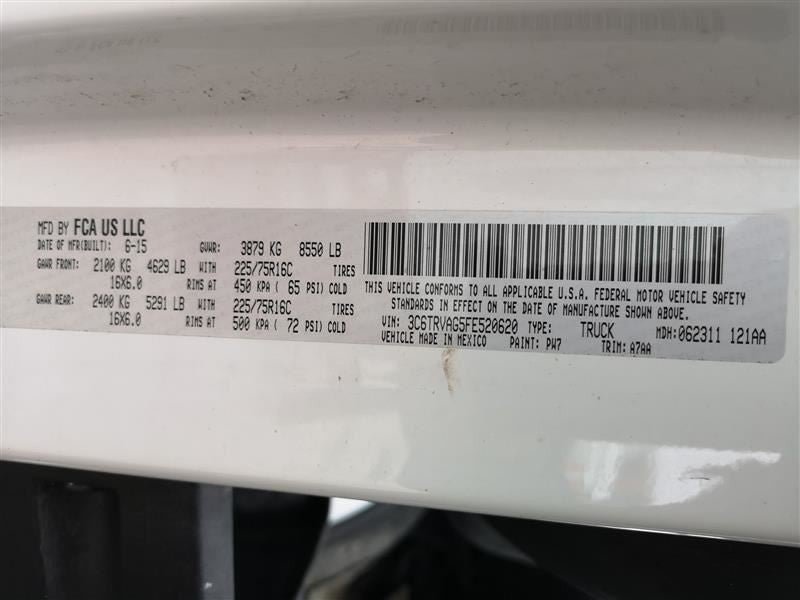 PROMAST15 2015 Valve Cover 201073