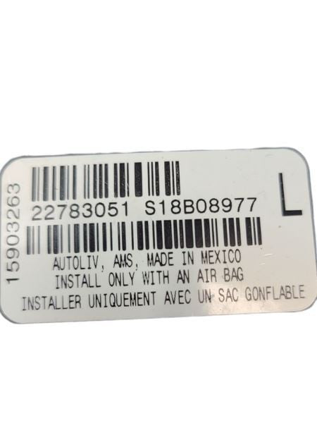 Seat Belt Front VIN J 11th Digit Limited Bucket Fits 11-17 ACADIA 5916