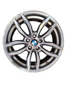 Wheel 19x9-1/2 Alloy Rear 5 Double Spoke Fits 15-18 BMW X4 636794