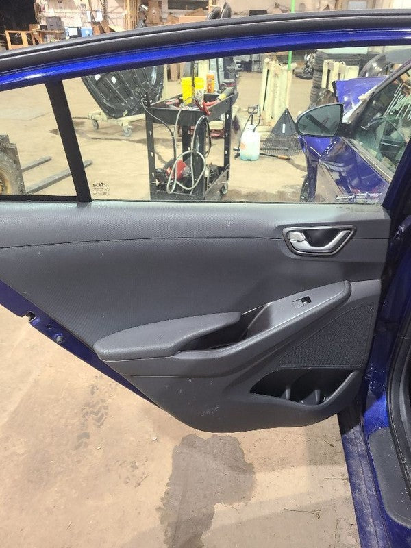 Driver Left Rear Side Door With Body Side Moulding Fits 17-22 IONIQ 65
