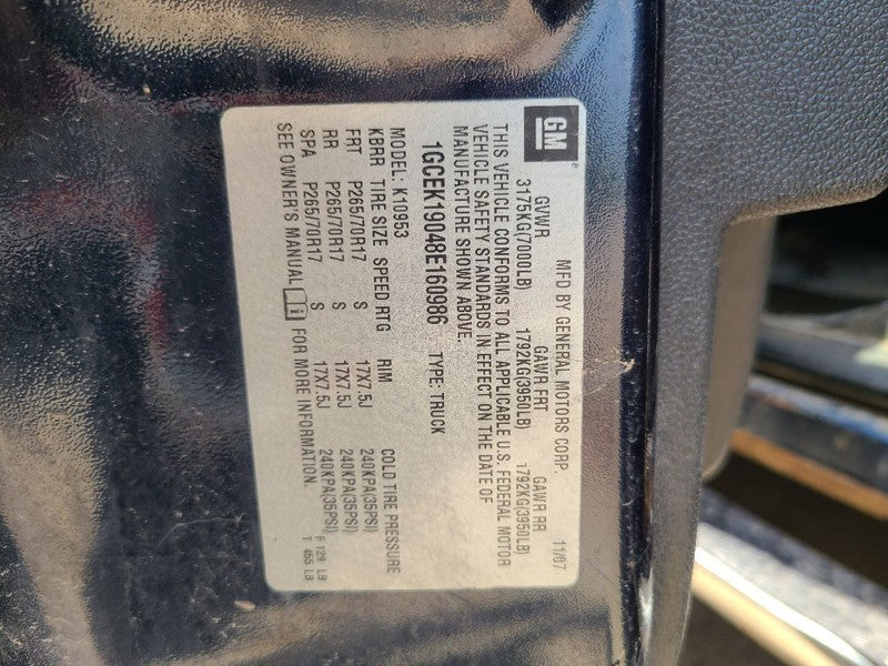 Seat Belt Front Bucket Driver Buckle Fits 07-14 ESCALADE 632817