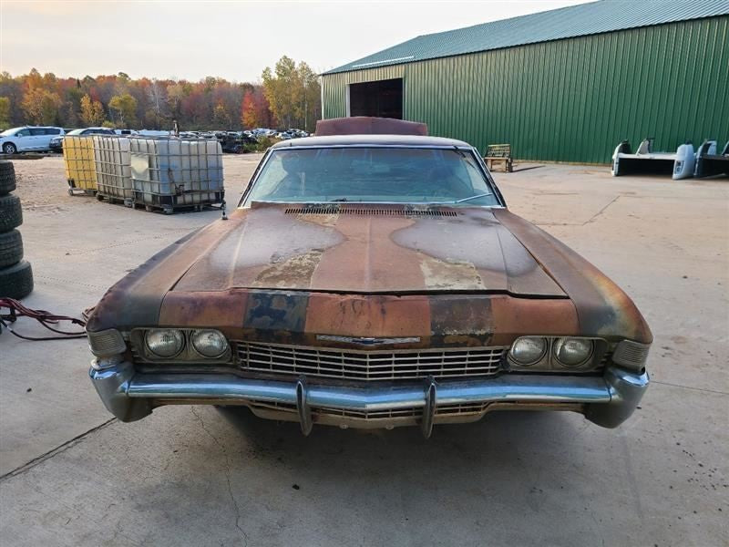 Grille Upper Fits 68 CHEVROLET PASS. 625483