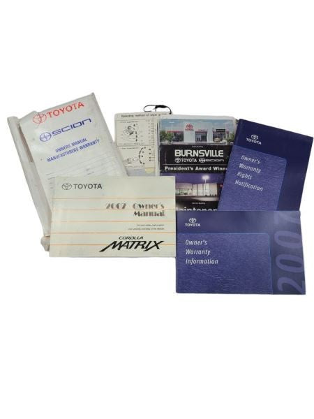 MATRIX    2007 Owners Manual 585473