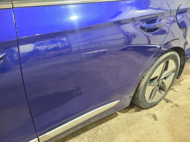 Driver Left Rear Side Door With Body Side Moulding Fits 17-22 IONIQ 65