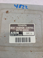 Chassis ECM Memory Seat Position Fits 98-02 LEXUS LX470 605297