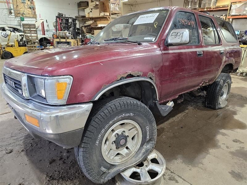 FRONT 4 RUNNER  1991 Driver's Side Retractor Seat Belt Front 582017