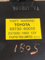Chassis ECM Theft-locking Center Dash Fits 98-02 LEXUS LX470 632093