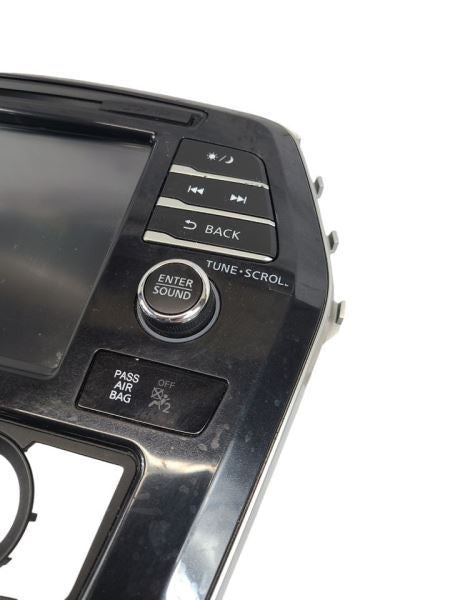 Audio Equipment Navigation Radio Fits 2016 MAXIMA 599868 259154RA1A