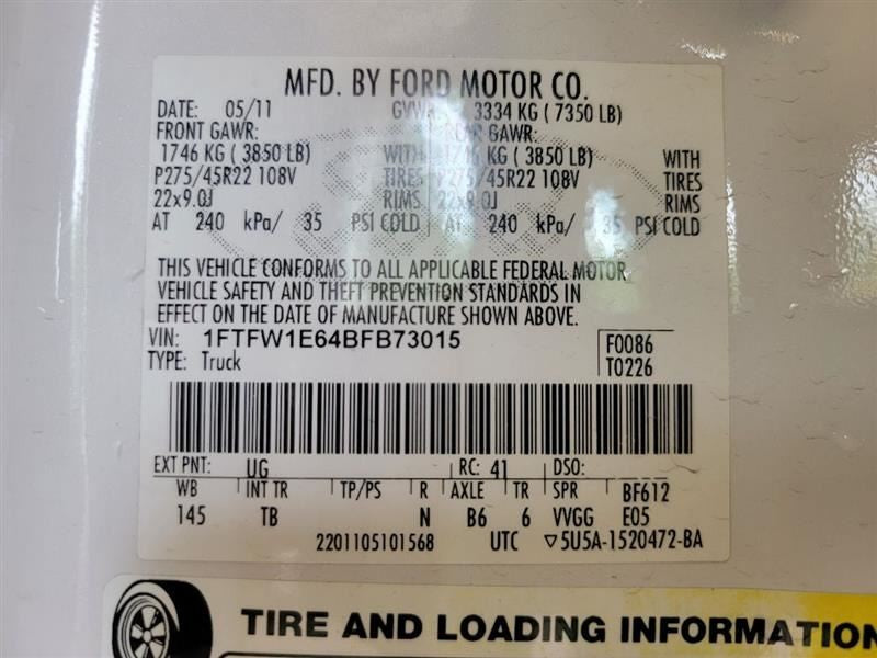 Transfer Case ID AL7A-7A195-DA Fits 08-11 NAVIGATOR 546953