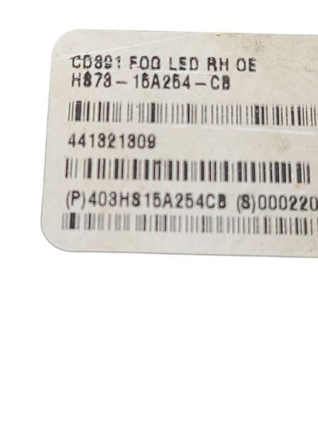 Passenger Corner/Park Light Fog-driving LED L Sport Fits 17-19 FUSION 