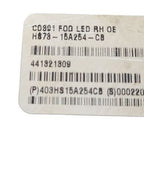 Passenger Corner/Park Light Fog-driving LED L Sport Fits 17-19 FUSION 
