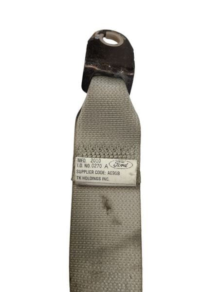 F150      2010 Seat Belt Rear 600281