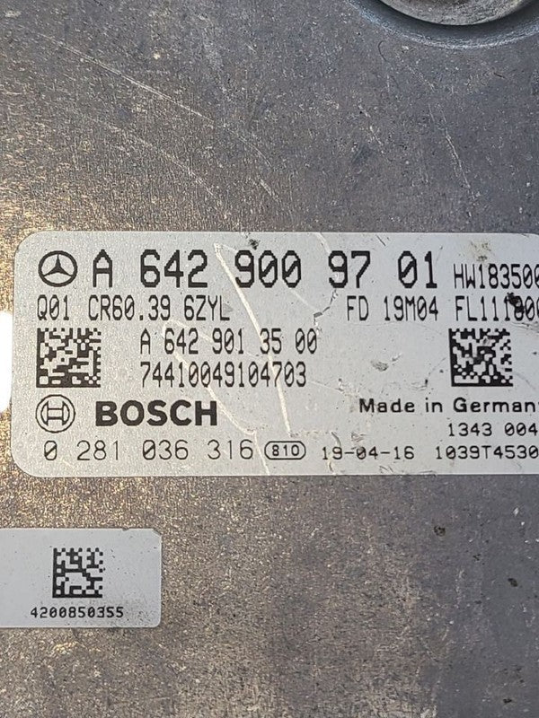 Engine ECM Electronic Control Module Fits 10-12 MERCEDES SPRINTER 2500