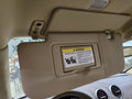 Driver Sun Visor 164 Type Roof Illuminated Fits 07-12 MERCEDES GL-CLAS