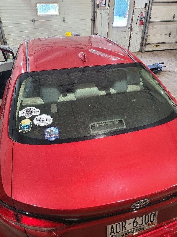 Back Glass Sedan Fits 20-24 COROLLA 653527