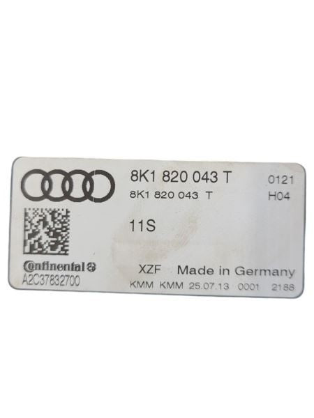 Temperature Control VIN Fp 7th And 8th Digit Fits 13-17 AUDI Q5 598670