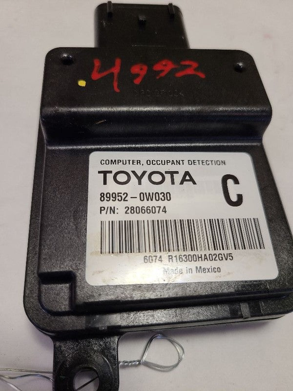 Chassis ECM Occupant Detection Fits 08-09 LEXUS LS600HL 624228