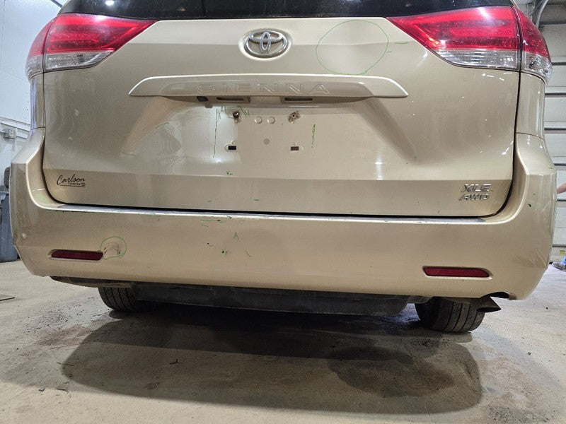 Rear Bumper Without Park Assist Oblong Reflectors Fits 11-17 SIENNA 63