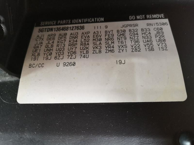 H3        2006 Steering Wheel 559297