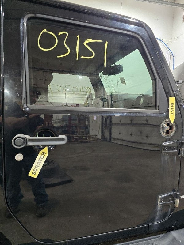 Passenger Front Door VIN W 6th Digit Jk Body Fits 11-18 WRANGLER 62102