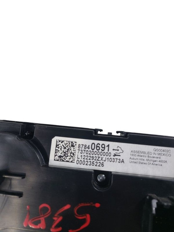 Temperature Control CJ2 Opt KA1 Fits 22-24 SILVERADO 1500 PICKUP 65873