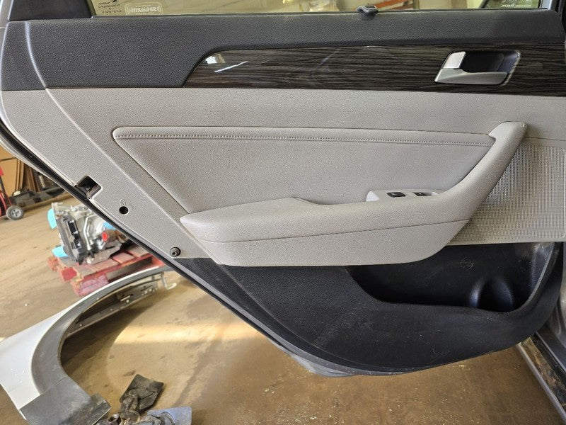 Driver Rear Side Door Electric US Built With Sunshade Fits 15-17 SONAT