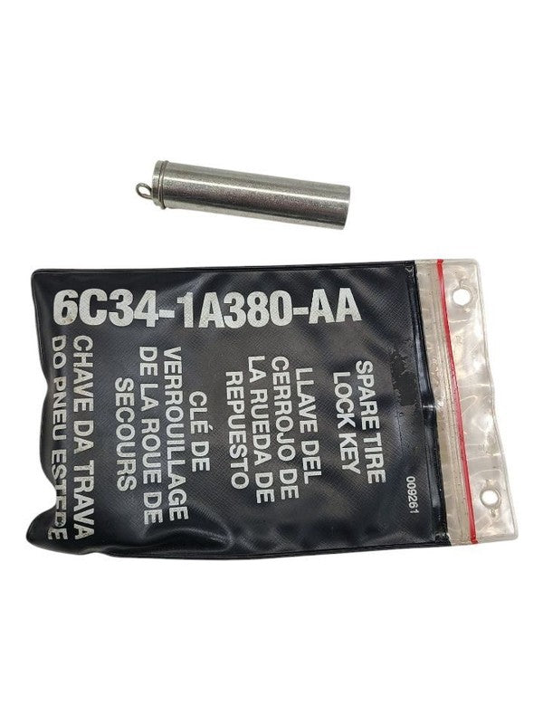 F250SD 2008 Wheel Spare Tire Lock Key Code Card  626257