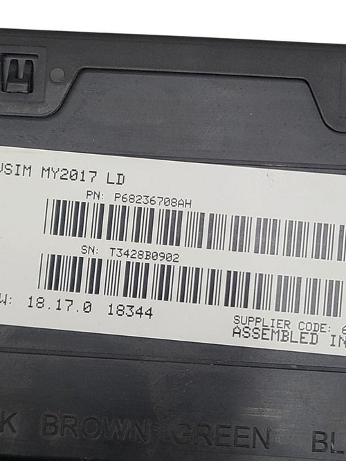 CHARGER   2019 Chassis ECM 676626