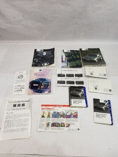 745I      2002 Owners Manual 544864