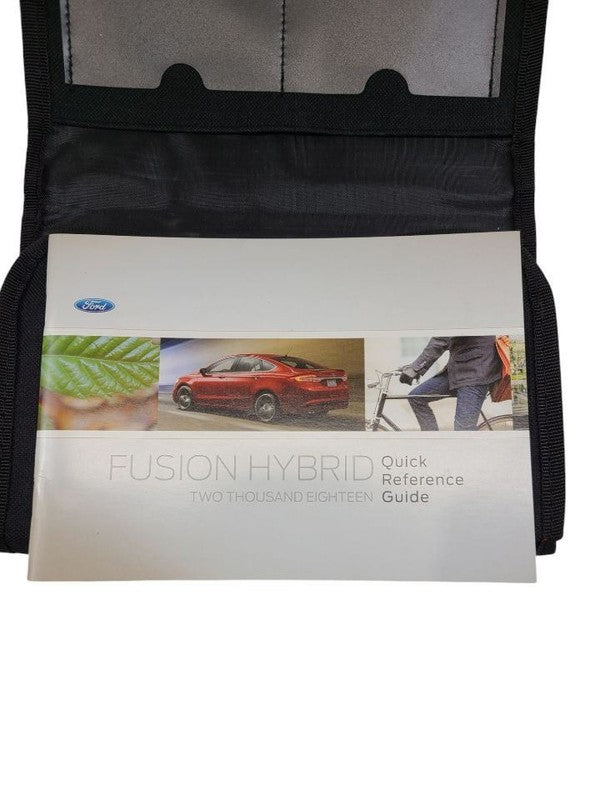 FUSION    2018 Owners Manual 619835