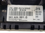 Speedometer MPH Fits 20-22 PASSAT 637889 561920981G