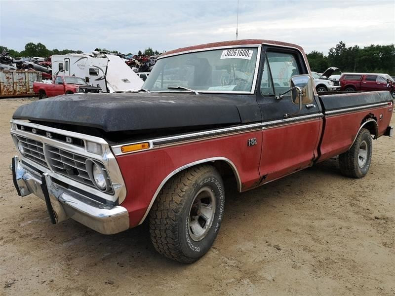 Back Glass Sliding Fits 73-79 FORD F100 PICKUP 224107