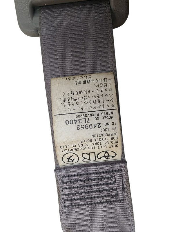 4 RUNNER  2007 Seat Belt Rear 680135
