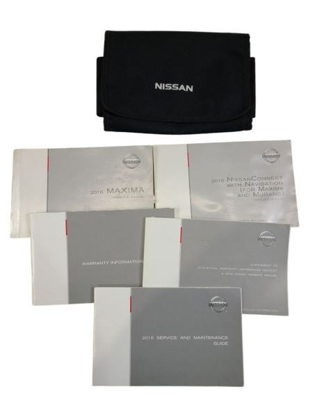 MAXIMA    2016 Owners Manual 600071