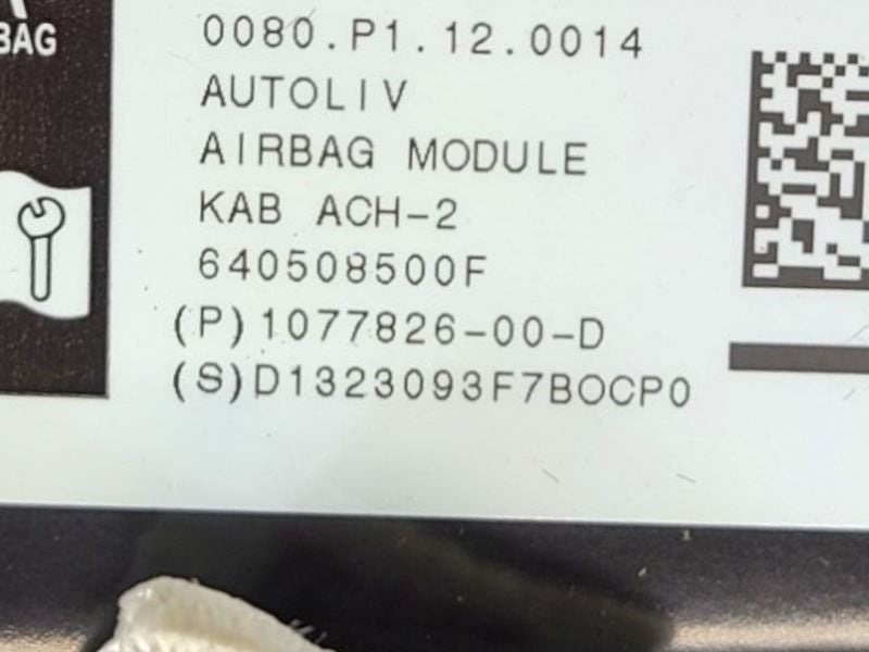 TESLA 3 2023 Air Bag 577769