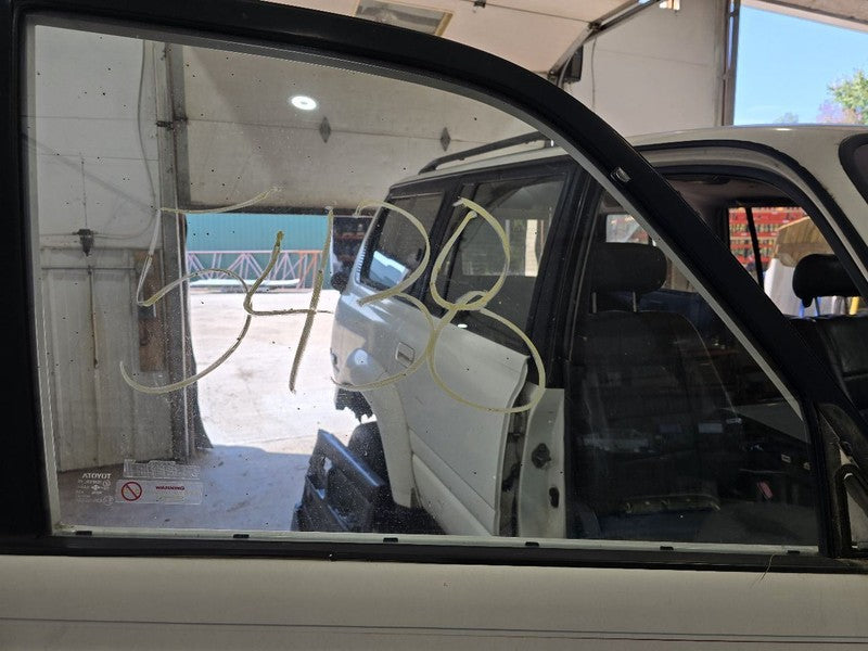 Passenger Right Front Door Glass 6 Cylinder Fits 91-98 LAND CRUISER 64