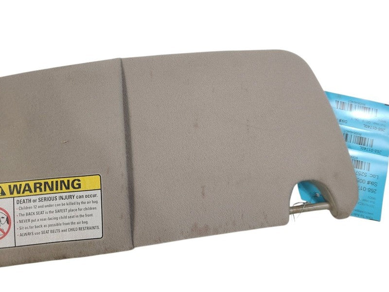 Driver Sun Visor Quad Cab 4 Door Fits 02-05 DODGE 1500 PICKUP 649407