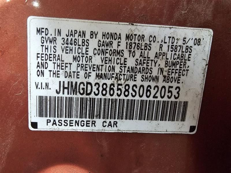 Chassis ECM Fits 07-08 FIT 573493 77960SLNL230