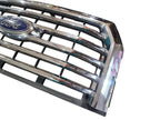 Grille Center XLT 5 Chrome Bars Fits 15-17 FORD F150 PICKUP 652350