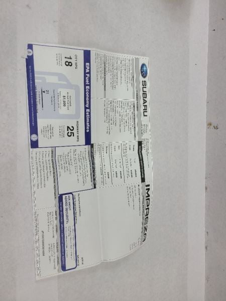 IMPREZA   2010 Owners Manual 550119